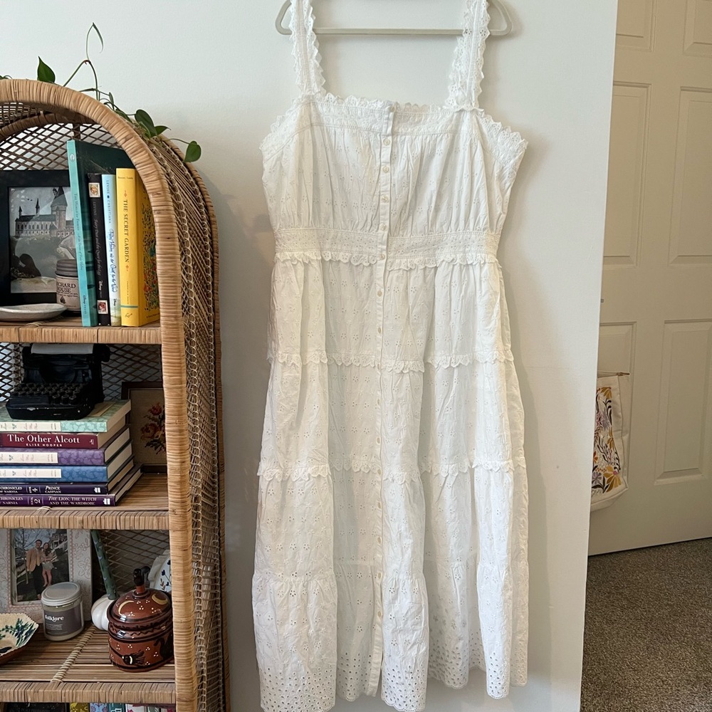 GAP x DOEN Eyelet MIDI Dress - Picture 9 of 13